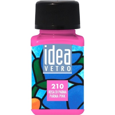 Maimeri Idea Vetro Боя за стъкло Parma Pink 210 60 ml 1 бр (M5314210)