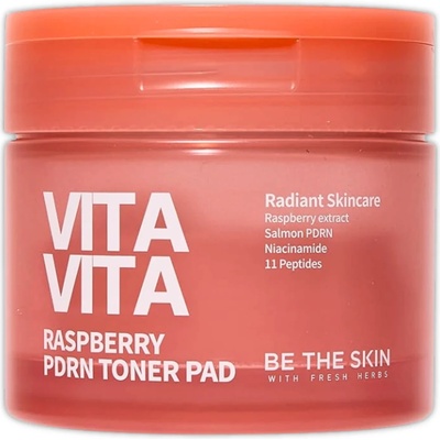 BE THE SKIN - Vitavita Raspberry PDRN Toner Pad 60pads