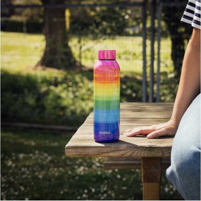 Quokka Nerezová termoláhev Solid Duhová 630 ml