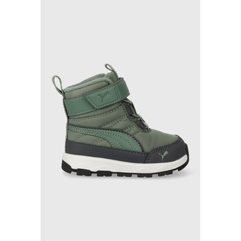 PUMA Детски зимни обувки Puma Evolve Boot AC+ Inf в зелено (392646)
