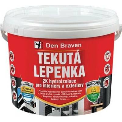 DenBraven Tekutá lepenka 2K,14 kg kbelík