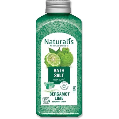 Naturalis Sůl do koupele Bergamot&Lime 1 kg