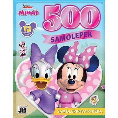 Jiri Models Velká samolepková knížka 500 Minnie