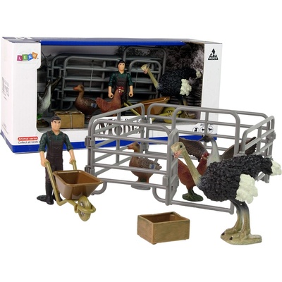 mamido Sada postáv Domáce zvieratá na farme Farmári Vtáky