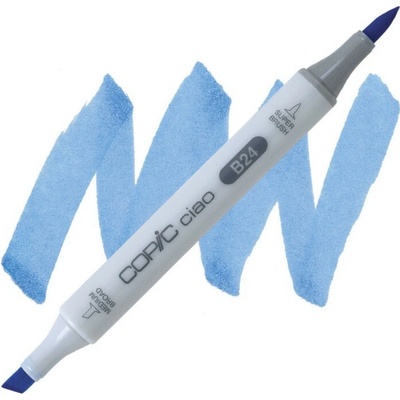 Lihová fixa COPIC Ciao oboustranná Brush & Chisel, Sky (B24)