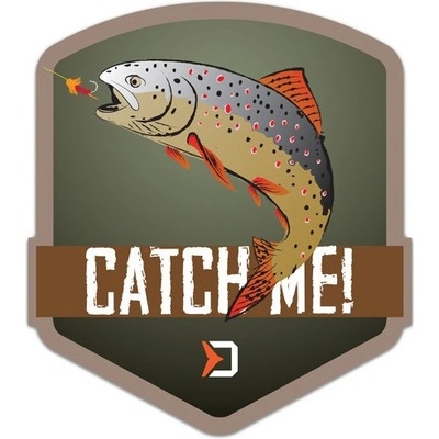 Nálepka Delphin CatchME! Pstruh