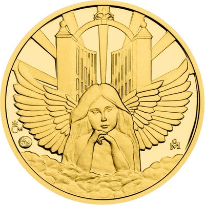 Česká mincovna Zlatý dukát Andílek 2025 proof 3,49 g – Hledejceny.cz