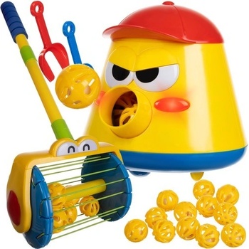 Kruzzel Odpalovač míčků s vysavačem