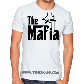 Image 1 of Fruit of the Loom Тениска с надпис - The Mafia