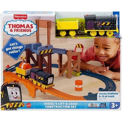 Fisher Price Thomas & Friends Diesel s Lift & Load Construction Set – Zboží Dáma