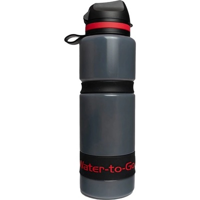 Water-To-Go Eco Active 0,75 l šedá / červená