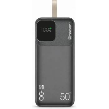 Tracer PRIME-V5, 50 000 mAh, QC 22.5W, PD 20W, USB Type-C, Черен, Преносима батерия (TRABAT47825)