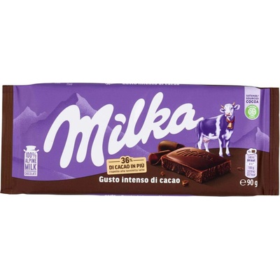 Milka mliečna čokoláda intenzívna kakaová chuť 90 g