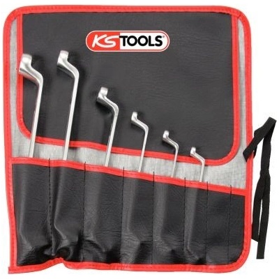 KS Tools Sada dvojitých očkových kľúčov 911.0360