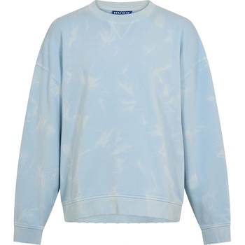 HUGO BOSS Риза с къс ръкав Hugo Men's Nustroyos Short Sleeve Crew Sweatshirt - Open Blue
