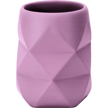 Kleine Wolke WC štětka Crackle světle růžová