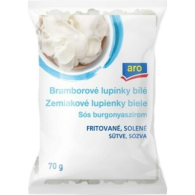 aro Bramborové lupínky bílé 10 x 70 g