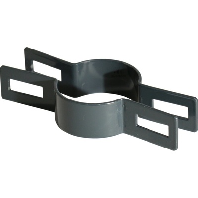 Objímka plotového panelu pro sloupek 60 mm, průběžná, antracit