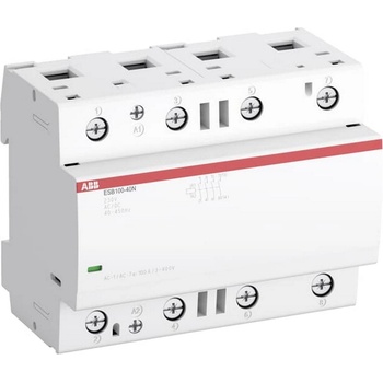 Abb Инсталационен контактор abb esb100-40n-06 - 100 a, 230 v ac/dc (1sae661111r0640)