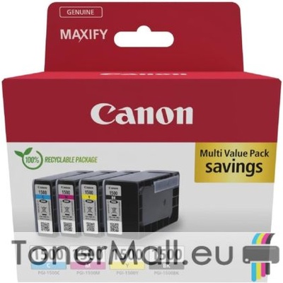 Canon Комплект 4 бр. мастилени касети CANON PGI-1500 Multi-Pack (9218B006AA)