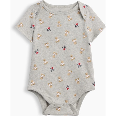 GAP Baby body Brannan Bear Šedá
