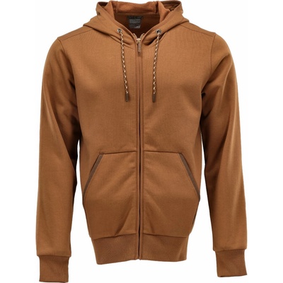 Mascot International pracovná mikina na zips s kapucňou 22486-378 CUSTOMIZED orechovo hnedá