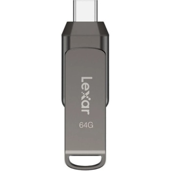 Image 1 of Lexar JumpDrive Dual D400 64GB USB 3.1 (LJDD400064G-BNQNG)