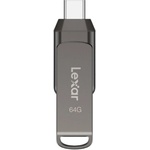 Lexar JumpDrive Dual D400 64GB USB 3.1 (LJDD400064G-BNQNG) Флаш памет
