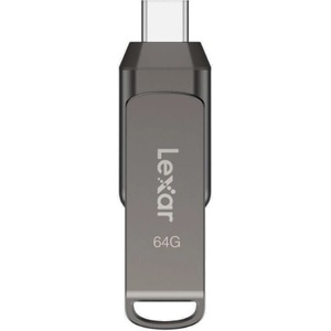 Lexar JumpDrive Dual D400 64GB USB 3.1 (LJDD400064G-BNQNG) Флаш памет