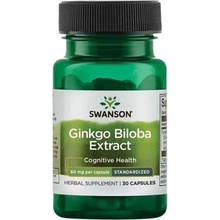 Swanson Ginkgo Biloba Extract 60 mg 30 kapsúl