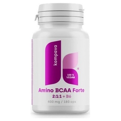 KOMPAVA Amino BCAA Forte 180 kapsúl