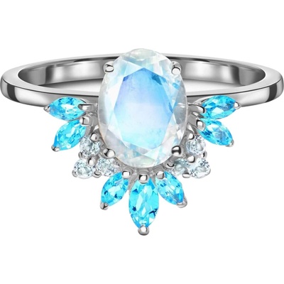 Silenti Jewelry Сребърен пръстен "Божественост" - 9 - 59.5мм (19.1мм диам. )