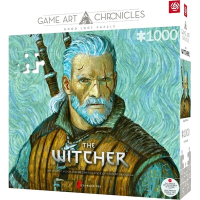 Good Loot Game Art Chronicles The Witcher Geralt & Vincent van Gogh 1000 dílků