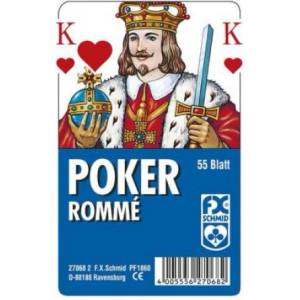 Ravensburger Verlag Poker / Rommé, Französisches Bild (Spielkarten)