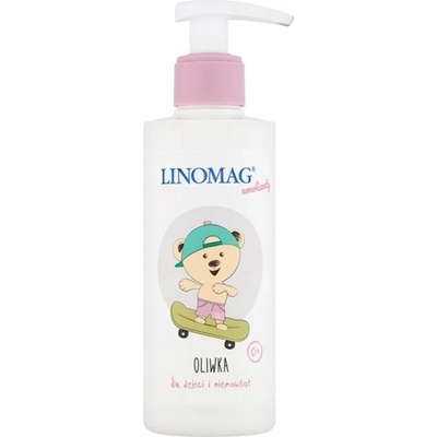 Linomag Emolienty Body Oil telový olej pre deti od narodenia 200 ml