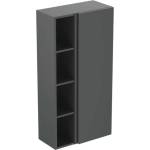 Ideal Standard Finesse - Страничен шкаф, 60x30x120 см, 1 врата, панти отдясно, матов антрацит E3443Y2 (E3443Y2)
