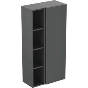 Ideal Standard Finesse - Страничен шкаф, 60x30x120 см, 1 врата, панти отдясно, матов антрацит E3443Y2 (E3443Y2)