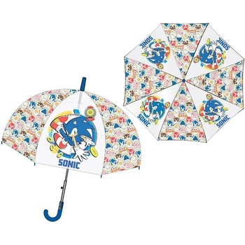 SEGA Чадър Sega Rings Sonic Automatic umbrella 48 cm - Multicolor (Multicolour)