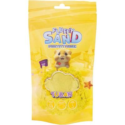 TUBAN Fluffy písek 90g Žlutý
