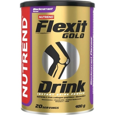 Flexit Gold Drink dóza Nutrend Blackcurrant 400 g