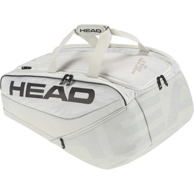 Head Pro X Padel Bag L - corduroy white/black