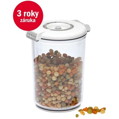 STATUS Tritan vákuová okrúhla dóza biela 1,5 l 177720