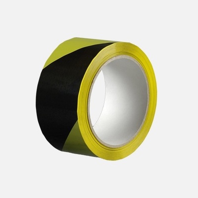 Den braven Lepicí páska výstražná 50 mm x 66 m černo-žlutá pravá B714RL