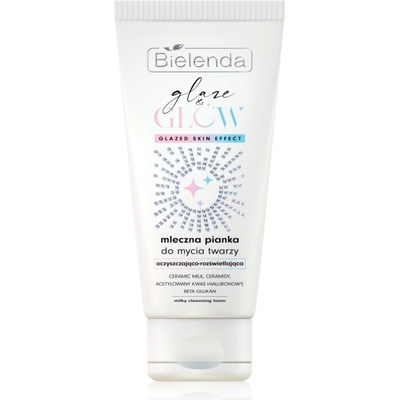 Bielenda GLAZE & GLOW пяна за почистване и премахване на грим 135 гр