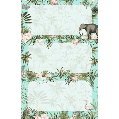 Herlitz Tropical 9бр. училищен етикет 50034314 (50034314)