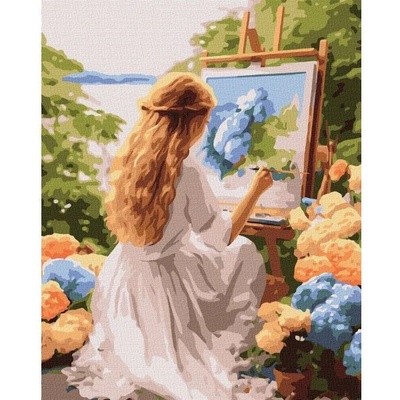 Ideyka Idi: Оцветяване по номера, артист 40 x 50 см (KHO8432)