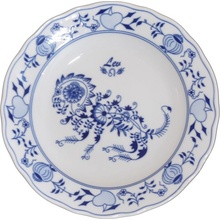 porcelán Dubí Cibulák tanier Lev zverokruh horoskop 24 cm