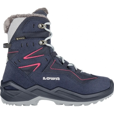 Lowa Детски зимни ботуши Lowa Kid's Lino GTX Hi Junior Winter boots - Navy / Fuchsia - размер 29 (EU) (702-3550-0217)