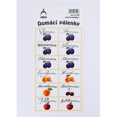 Samolepky Domácí pálenky /352/