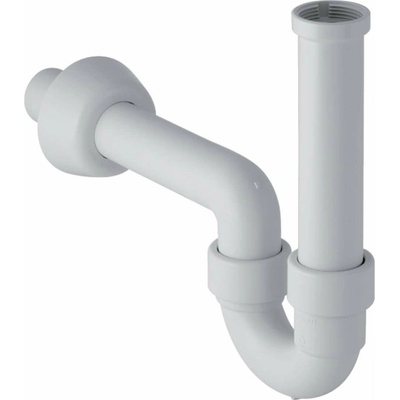Geberit Príslušenstvo Rúrková zápachová uzávierka na umývadlo a bidet, vývod vodorovný, d 40 mm, alpská biela 151.100.11.1